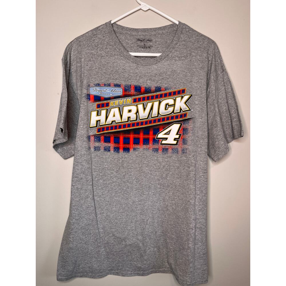 NASCAR Stewart-Haas Racing Kevin Harvick 4 Busch Beer Ford Mustang Shirt XL